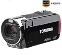 Toshiba Camileo X200 Full-HD Camcorder (7,6 cm (3 Zoll) Touchscreen, 8 Megapixel CMOS, 12-fach opt. Zoom, Kartenleser, HDMI, USB 2.0) schwarz