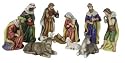 11 Piece Porcelain Nativity Set (N0084)