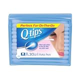 Q, Tips Cotton Swabs, 30 ct., Travel Size Purse ct
