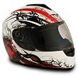 VCAN DOT Full Face Motorcycle Helmet (13 Styles)- Frontiercycle (Free U.S. Shipping) (S, ROYAL RED)