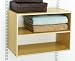 Rubbermaid Configurations 3 Shelf Hanging Unit, Maple, #3E28