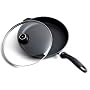 Swiss Diamond Cast-Aluminum Nonstick 11-Inch Fry Pan with Lid