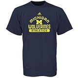 adidas Michigan Wolverines Navy Blue Youth Cornerstone T-shirt