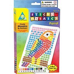 PARROT STICKY MOSAICS by The Orb Factory