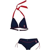 Boston Red Sox Women's Navy Cheeky Bikini