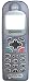 Kyocera Faceplate for Kyocera QCP 2008 and QCP 2035 Phones, Translucent Iris