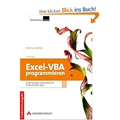 Excel-VBA programmieren (Studentenausgabe), m. CD-ROM