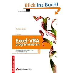 Excel-VBA programmieren (Studentenausgabe), m. CD-ROM