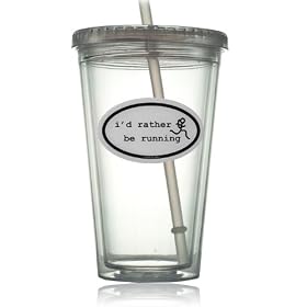 Buy 'I'd rather be running' Runners Acrylic Hot Cold Commuter Cup now!