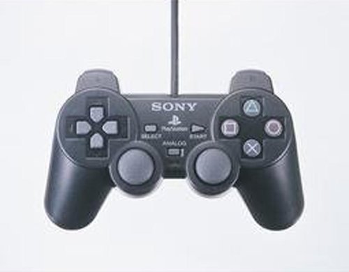 Childrens Toyshop  Video Games : Official Sony Black Dual Shock Controller (PS2)