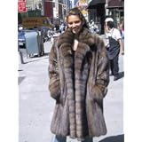 LUXURY NEW RUSSIAN SABLE FUR COAT s10 12 22235 by WEBFURS