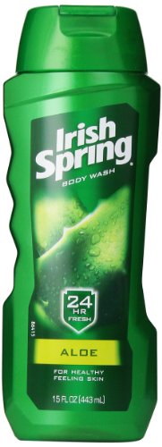 Irish Spring Body Wash, Aloe, 15-Ounces (Pack of 3)