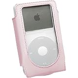 Apple TA881LL/B Incase Leather Sleeve for iPod with Click Wheel ( Pink )