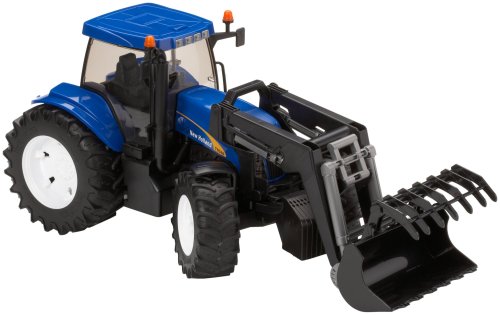 Childrens Toyshop  Third Party New : Bruder 03021 - New Holland TG285 mit Frontlader