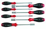 Wiha 34194 SoftFinish Nut Driver 7 Piece Metric Set
