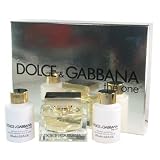 Dolce & Gabbana The One Gift Set 3Pcs. [2.5 oz. Eau De Parfum Spray+3.3Oz. B.L.+3.3Oz. Gel] Women