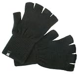KR3W Spec Fingerless Men's Gloves - Black