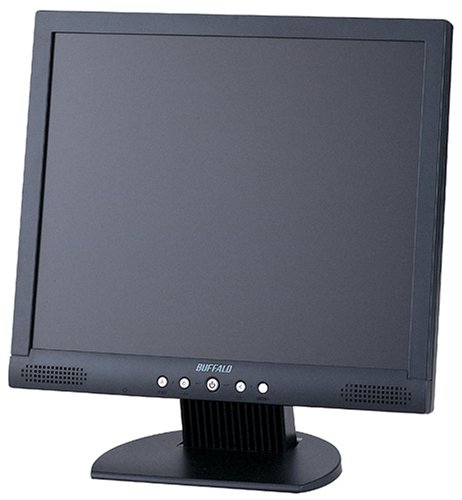 BUFFALO 17インチ液晶ディスプレイ FTD-G731AS/BK ブラック (SXGA, アナログ, スピーカー内蔵)
