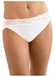 Vanity Fair Women's Sensuelle Sleek & Lace Hi Cut Brief #13-135