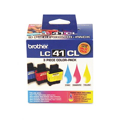 Brother 1 ea. Cyan, Magenta, Yellow Cartridges