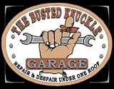 Desperate Enterprises Busted Knuckle Garage Collectible Metal Sign