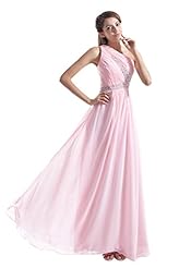 Sweetheart One Shoulder Bridesmaid Dress/Prom Dress 