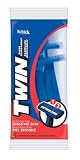 Schick Twin Disposable Men's Razors, 5 Count (Pack of 24)