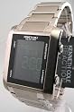 Kenneth Cole Reaction Men's Black Dial Silver-Tone Bracelet Watch #KC3689
