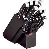 Farberware Pro II Forged 15-Piece Knife Set with Block, Black/Stainless-Steel