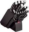 Farberware Pro II Forged 15-Piece Knife Set with Block, Black/Stainless-Steel