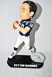 Indianapolis Colts Official NFL #18 Peyton Manning rare Blatinum base action Bobble Head