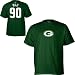 Reebok Green Bay Packers B.J. Raji Name & Number T-Shirt Size: Medium
