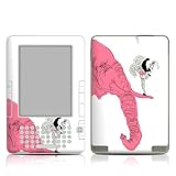 Pink Elephant Design Protective Decal Skin Sticker for Amazon Kindle 2 E-Book Reader (Version 2.0)