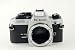 Nikon FG-20 SLR film camera in chrome body