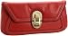 Calvin Klein Links and Locks Clutch,Coral,one size Calvin Klein Links and Locks Clutch,Coral,one size