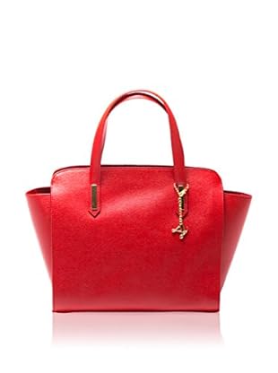 Luisa Vannini Bolso asa de mano Tote (Rojo)