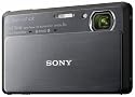 Sony DSC-TX9H Digitalkamera (12 Megapixel, 4-fach opt. Zoom, 8,9 cm (3,5 Zoll) Display, 3D Schwenkpanorama,  Full HD Video) dunkelgrau