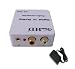 ViewHD Optical SPDIF / Coaxial Coax Digital to RCA L/R Analog Audio Converter with 3.5mm Jack for Simultaneous Headphone Application