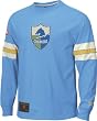 San Diego Chargers Gridiron Classics Throwback Logo Long Sleeve Jersey Crew
