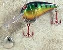 JLVLures Deep Crankbait Perch : Diver Lures JLV Freshwater Smallmouth Steelhead Pike Salmon Trout