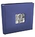 Blue Woven Fabric Photo Album  2- Up 4x6