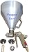 Aluminum Air Texture Drywall Paint Sprayer Hopper Gun
