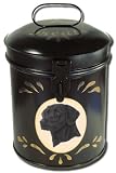 Black Lab Biscuit Tin