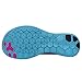 Nike Women's Free 4.0 Flyknit Running Sneaker, Fuchsia/Violet/Blue