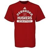 adidas Nebraska Cornhuskers Scarlet Youth Cornerstone T-shirt
