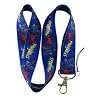 Spiderman Lanyard Key Chain Holder Blue, Red or Black