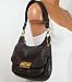 Coach Kristin Leather Hippie Shoulder Hobo Bag Purse Tote 16931 Plum