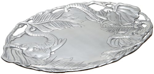 Arthur Court Oval Elephant Platter