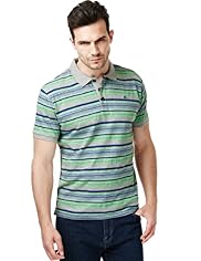 2" Longer North Coast Varied Striped Polo Shirt