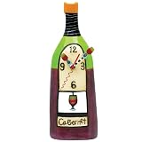 Allen Designs Wine Cabernet Pendulum Clock